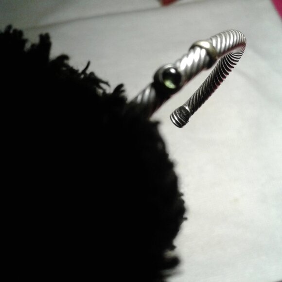 Rare! David Yurman Three Stone Bracelet - Picture 7 of 8